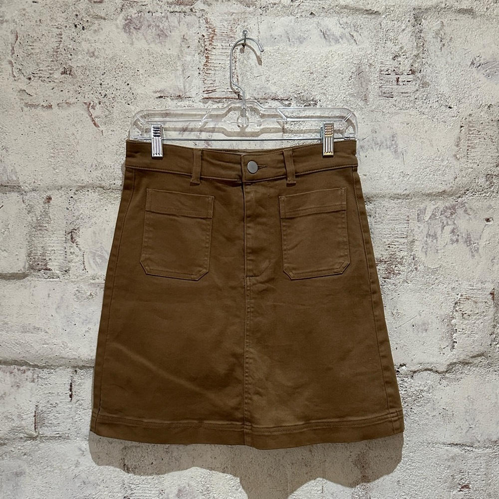 Everlane Patch Pocket Skirt
